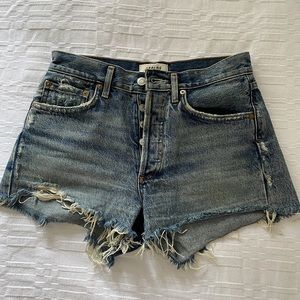 AGOLDE Parker vintage cutoff shorts, SZ 24 (they run big)